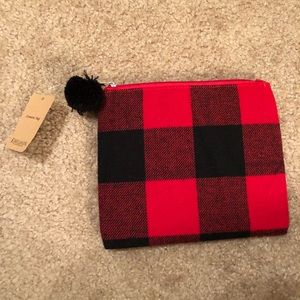 Plaid Clutch